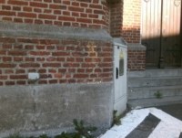 Eglise de Seneffe (pied de façade)
