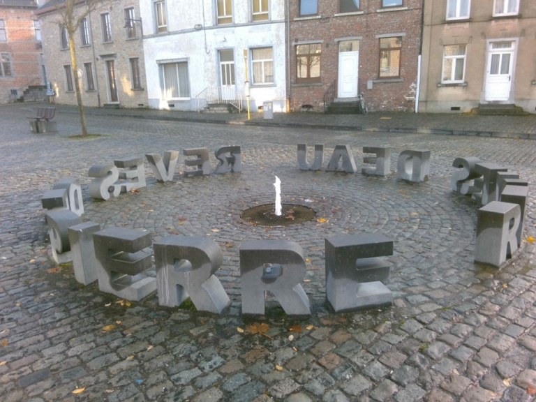 La fontaine Rêve de pierre rêve d'eau