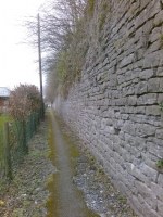 Mur en pierres sèches